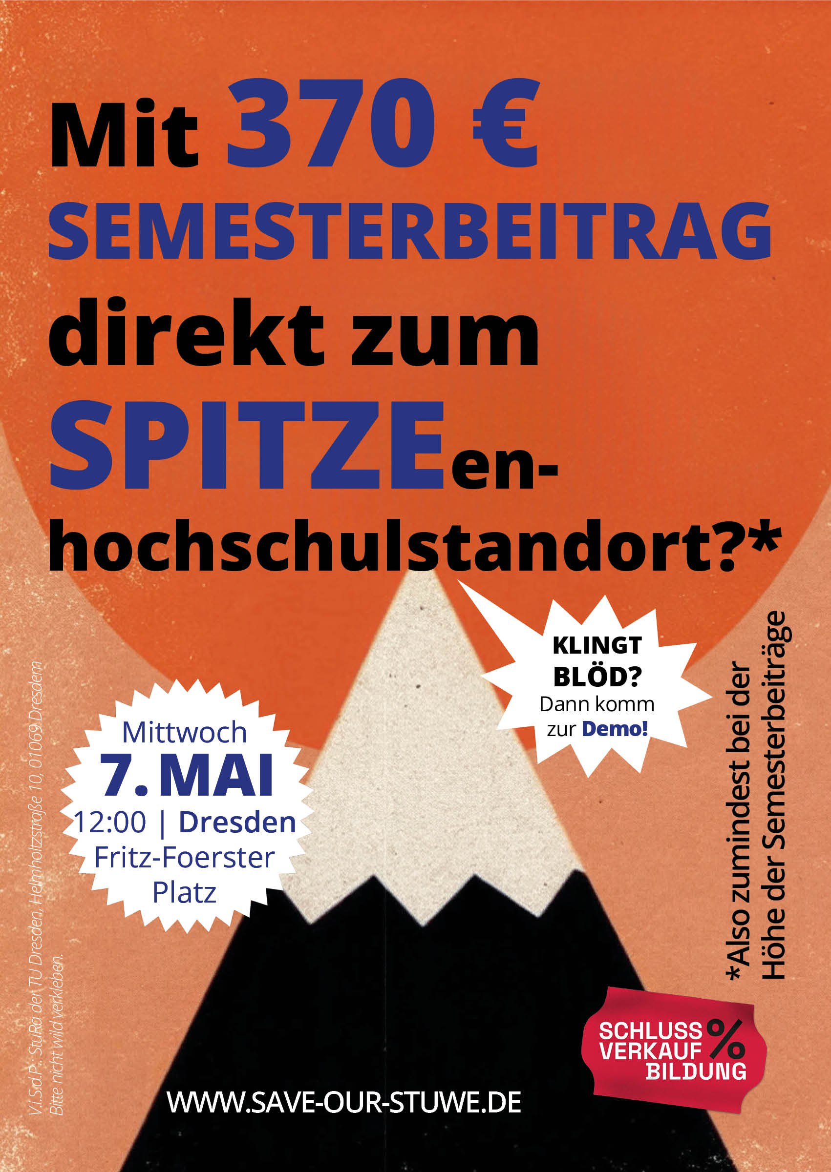 Mit 370 € direkt zum Spitzen-Hochschulstandort?